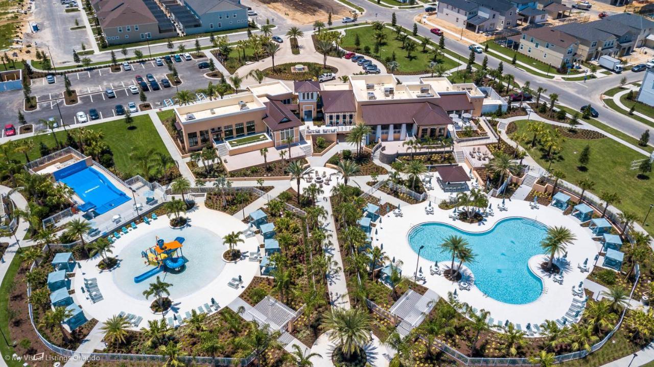 Modern Villa Wprivate Pool&Spa, Free Water Park Orlando Ngoại thất bức ảnh