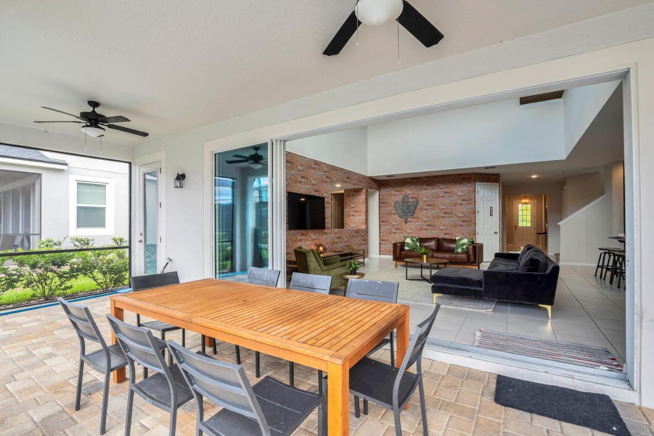 Modern Villa Wprivate Pool&Spa, Free Water Park Orlando Ngoại thất bức ảnh