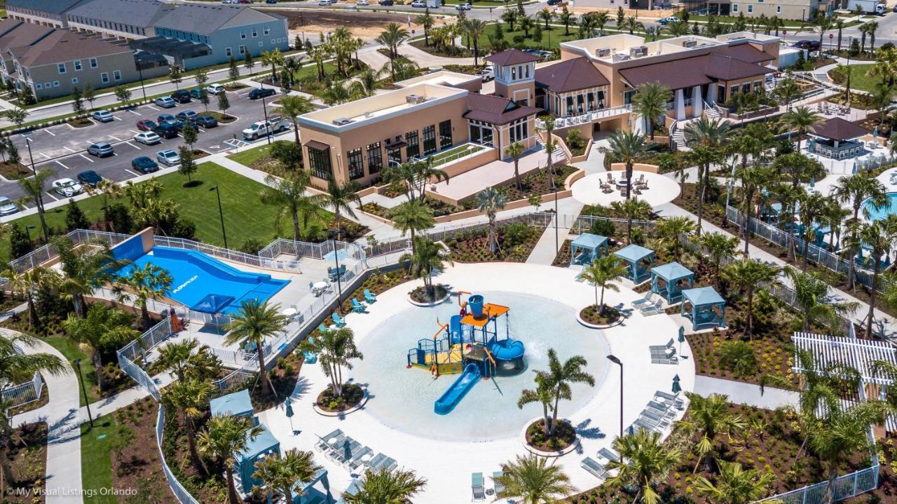 Modern Villa Wprivate Pool&Spa, Free Water Park Orlando Ngoại thất bức ảnh
