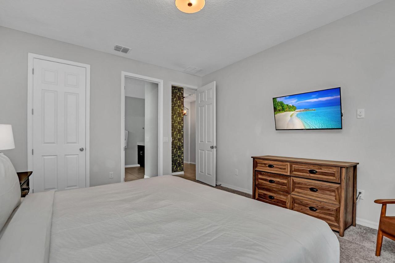 Modern Villa Wprivate Pool&Spa, Free Water Park Orlando Ngoại thất bức ảnh