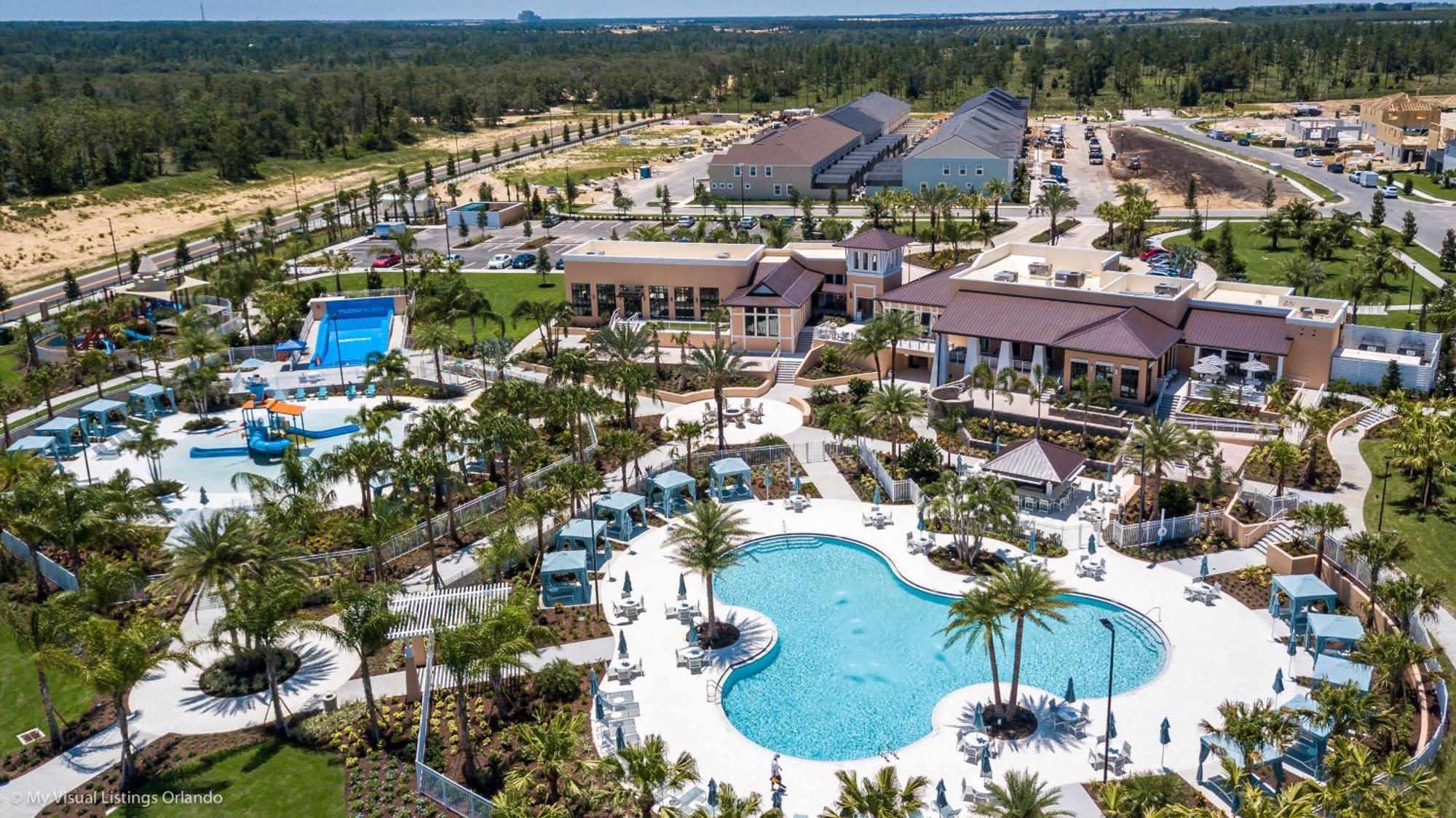 Modern Villa Wprivate Pool&Spa, Free Water Park Orlando Ngoại thất bức ảnh